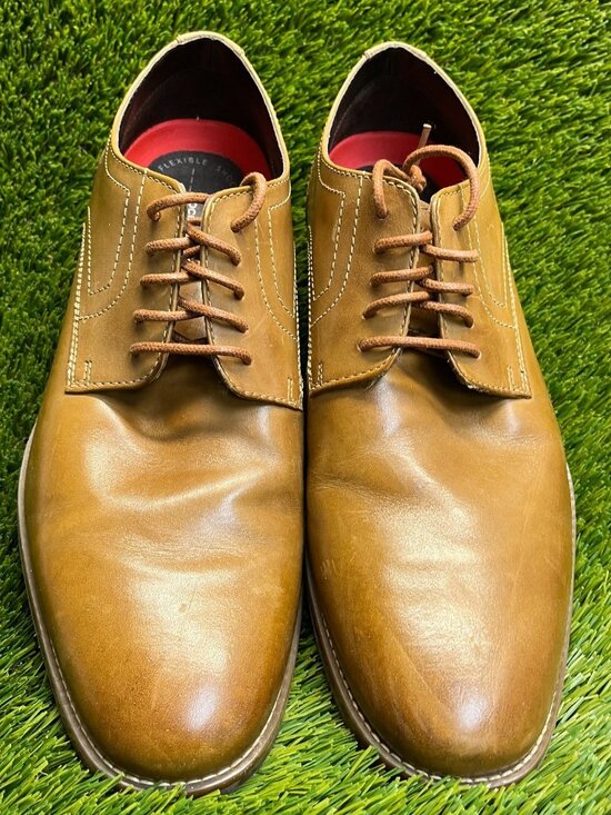 Rockport Symon Mens Size 11.5 Brown Casual Classic Plain Toe Oxford Dress Shoes main image 9